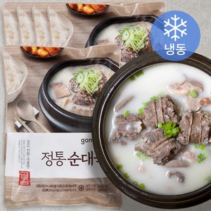 곰곰 정통 순대국(냉동), 600g, 5개