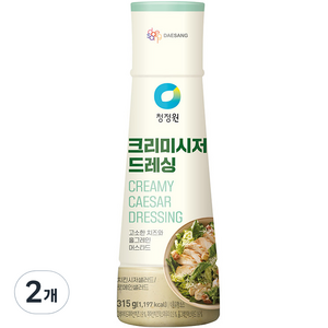 대상 크리미시저 드레싱, 315g, 2개