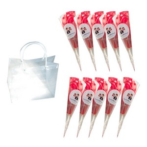 웨딩 플라워샤워 10p, 레드, 1세트