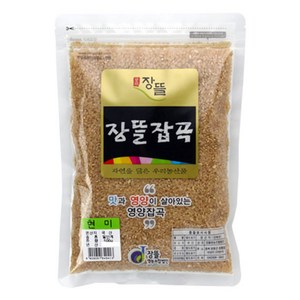 장뜰 현미, 500g, 1개