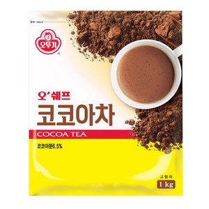 오뚜기 오쉐프 코코아차, 1kg, 1개