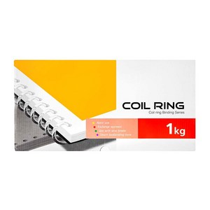 카피어랜드 제본 코일링 1 kg, 10mm, Clear