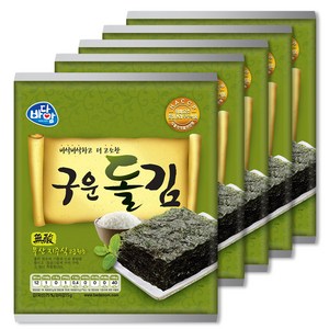 바다맘 구운돌김, 15g, 5개