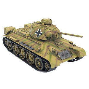 아카데미과학 1/35 German T-34/76 747 독일노획형 13502, 1개