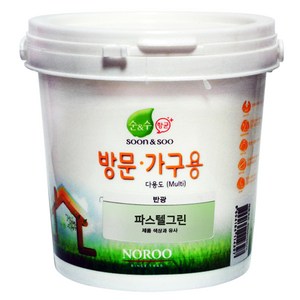 순앤수 항균 페인트 방문가구용 1L, 파스텔그린
