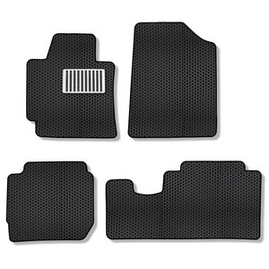 더존 벌집 카매트 일반형 + 레이싱 발판패드, 기아 K3 / K3쿠페 (2012년 ~ 2018년 2월), 블랙