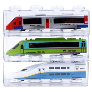 유니리젠트 또래 풀백 미니기차 3종 완구세트, D세트