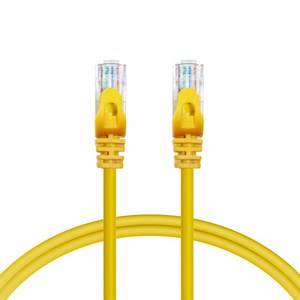 AVIVE 고급형 UTP 10m CAT6 랜선 케이블, YELLOW, 1개