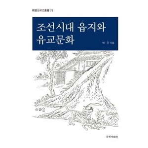 조선시대 읍지와 유교문화