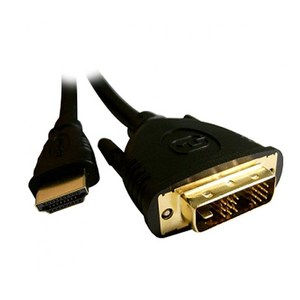 라인업시스템 DVI-HDMI 케이블 LS-DVI19M-HDMI, 1개, 1.5m