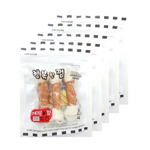 행복한개껌 여의봉 개껌 3p, 치킨, 240g, 5개