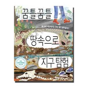 꿈틀꿈틀 땅속으로 지구 탐험 : 발 아래 세상에서는 무슨 일이 벌어질까, 키다리, 샤를로트 길랑,유발 좀머