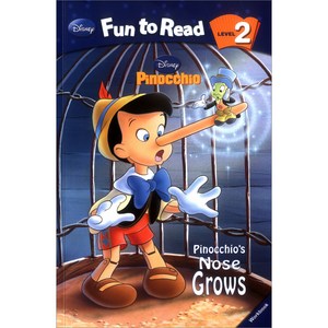 Disney Fun to Read Level 2-04: Pinocchio's Nose Grows (Pinocchio), 투판즈