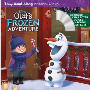 Olaf's Frozen Adventure [With Audio CD] Paperback, Disney Press