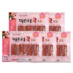 미스터쿡 강아지 간식 슬라이스, 오리, 5개입
