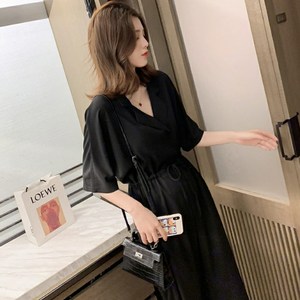 [코코블랑]막스 카라점프슈트(롱 미니)