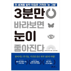 3분만 바라보면 눈이 좋아진다:전 세계를 발칵 뒤집은 기적의 ‘눈 그림’, 쌤앤파커스, 히라마쓰 루이 저/김소영 역