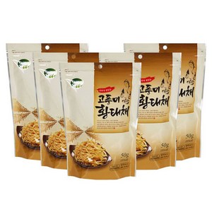 바다소리 고풍미 황태채, 50g, 5개