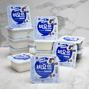 서울우유 비요뜨 쿠키앤크림 요구르트