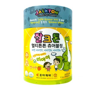 조아제약 잘크톤 멀티튼튼 츄어블정 딸기맛, 90정, 1개