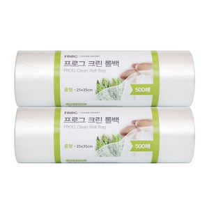 프로그 크린 위생 롤백 중형 500p, 2개