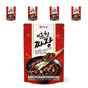 복천식품 야채와 고기가 풍부한 미친짜장 즉석식품, 220g, 5개