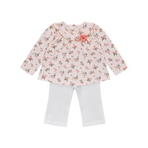압소바 여아용 마코 실내복 상하의 세트