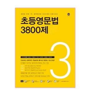 초등영문법 3800제 3, 영문법, 3