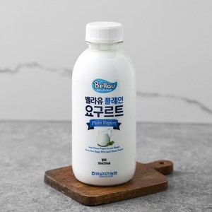 벨라유 플레인 요구르트, 500ml, 1개