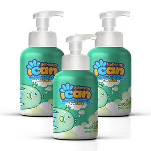 베베숲 아이캔 포밍 핸드워시 250ml, 메론향, 3개