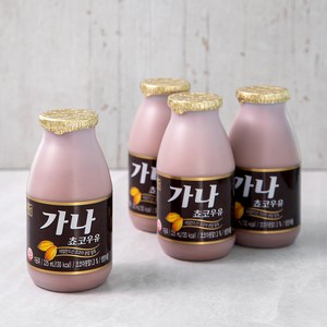 푸르밀 가나 초코우유, 225ml, 4개