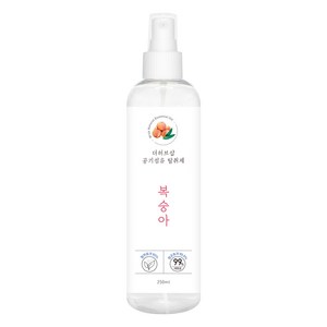 더허브샵 차량&섬유 탈취제 250ml, 1개, 복숭아