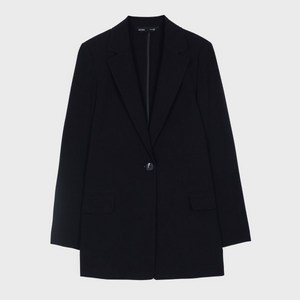 미쏘 여성용 원버튼 테일러드 싱글 자켓
