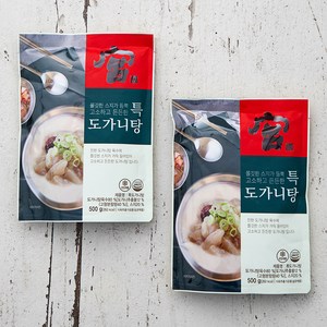 견우푸드궁 특도가니탕 냉장, 500g, 2개