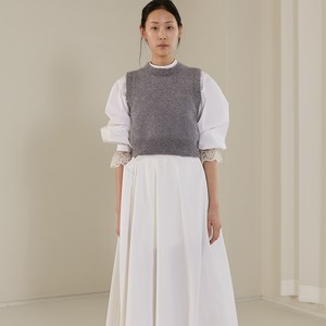 더센토르 LAYERED FLARE WRAP 스커트 TC20SSSK01