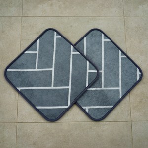 인룸 3D 헤링본 에어매쉬 방석 2p, 그레이