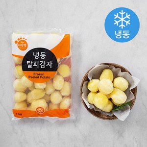 마당발 탈피감자 (냉동), 1kg, 1개