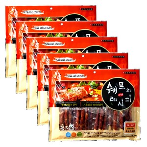 쉐프의레시피 반려견 오리 스틱껌 300g, 오리고기 + 소가죽, 5개