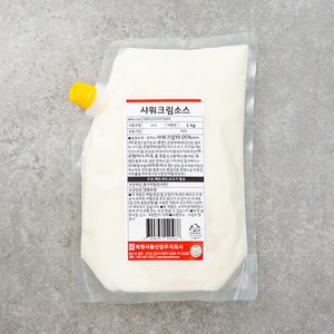 사워크림소스, 1kg, 1개