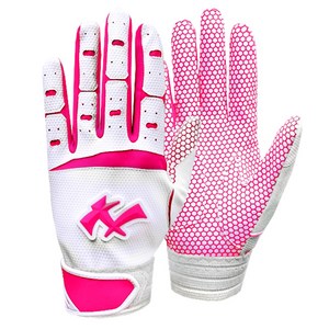 나인 헥사곤 배팅장갑 75PK 양손착용, 핑크화이트