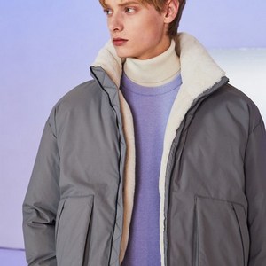 TNGT 남성용 세미오버핏 소프트 솜사탕 니트 TGSW0D263