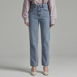 밀리언코르 여성용 보이핏 스트레이트 데님팬츠 CONA 9200