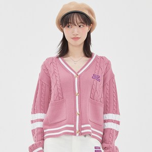 타게토 여성용 COMBI CABLE 가디건