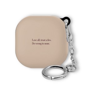 웨이브스튜디오 디자인 갤럭시 버즈FE / 버즈프로 / 버즈2 / 버즈라이브 케이스, 어바웃러브 셰익스피어