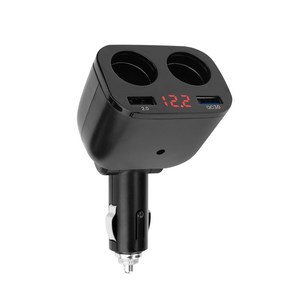 MATECH QC 3.0 USB 차량용 충전기, MT-AT012, 블랙