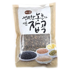 진도장모와서울큰사위 검정보리, 1kg, 1개