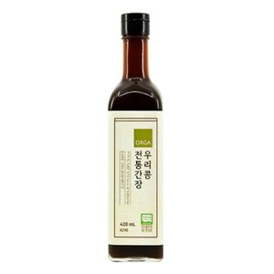 올가홀푸드 우리콩 전통간장, 420ml, 1개