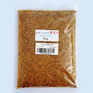 하늘e정원 세척된 세립 화장토 황금사 흙, 1개, 1kg