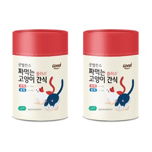 굿밸런스 고양이 짜먹는 간식 플러스 60p, 혼합맛(참치/연어), 12g, 2세트