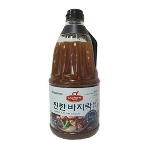 쉐프원 진한 바지락 육수소스, 2kg, 1개